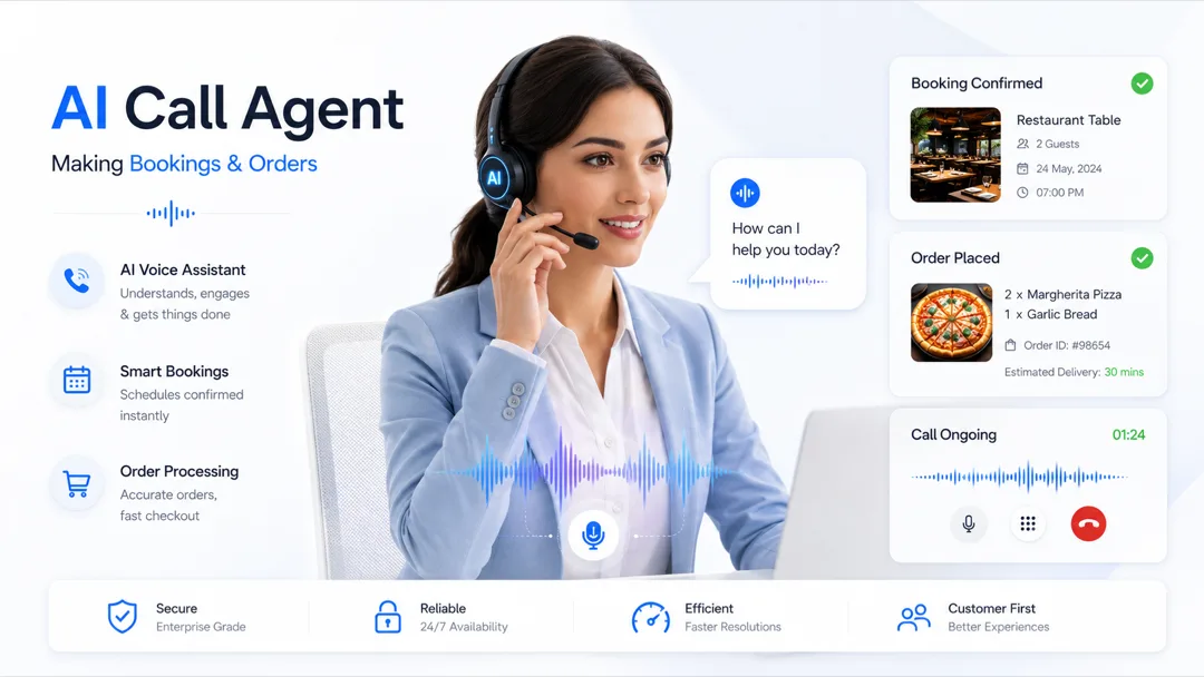 AI Call Agent — 24/7 voice agent for inbound calls