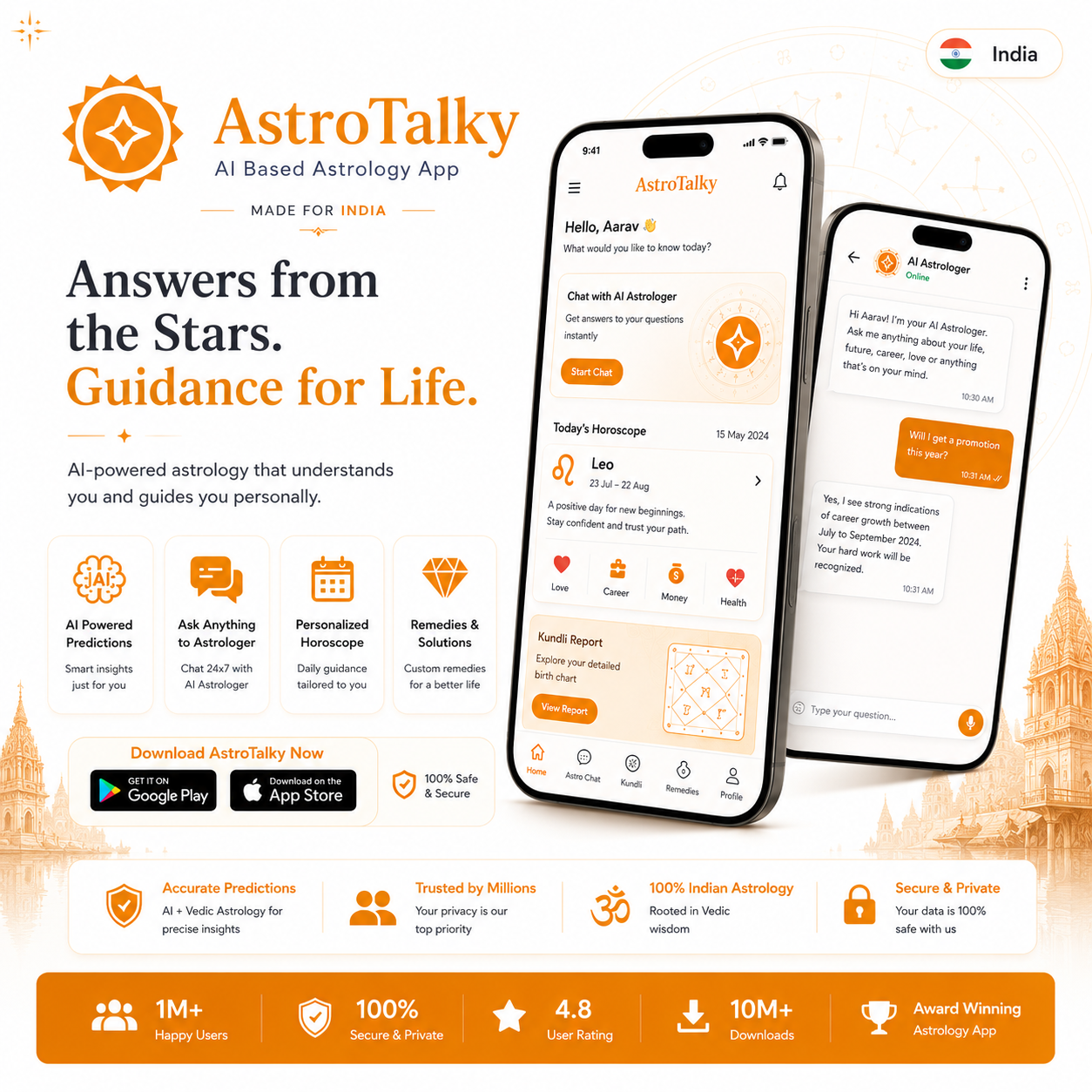 AstroTalky - AI-Powered Astrology App
